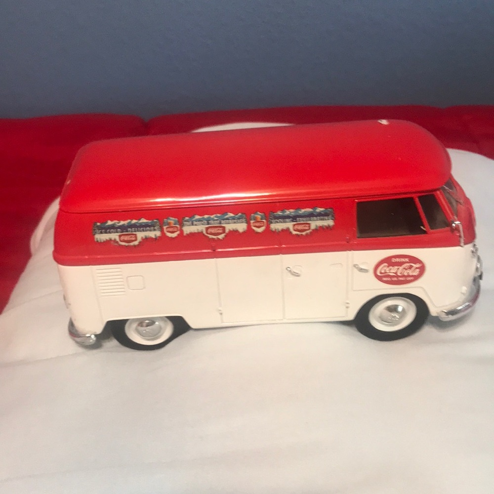 Coke bus or van all metal